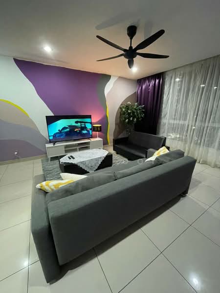 Servis Apartment untuk Disewa di The Loft @ ZetaPark - Jeff Ooi - Living Room - PropertyGuru.com.my