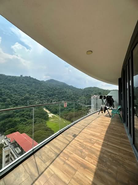 Servis Apartment untuk Dijual di Arte S - Lynda Chan - Balcony - PropertyGuru.com.my
