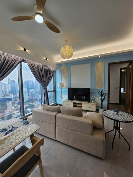 Servis Apartment untuk Disewa di Core Residence @ TRX - Jack Low - Living Room - PropertyGuru.com.my