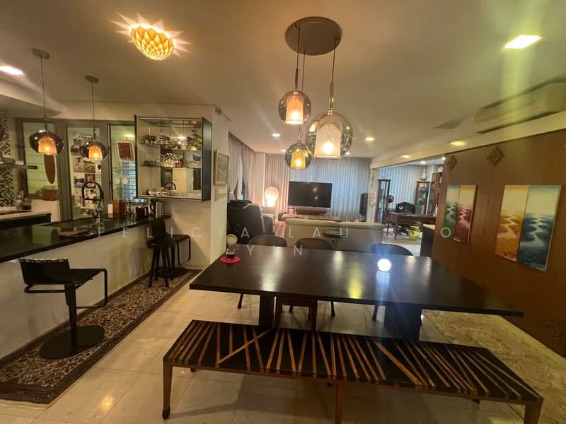 Kondominium untuk Dijual di The Capsquare Residences - Felicia Lau Sao Yin - Living Room - PropertyGuru.com.my
