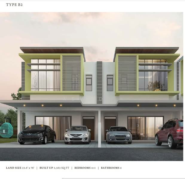 Rumah Teres 2 Tingkat untuk Dijual di Semenyih (Selangor) - Aswad . - Exterior - PropertyGuru.com.my
