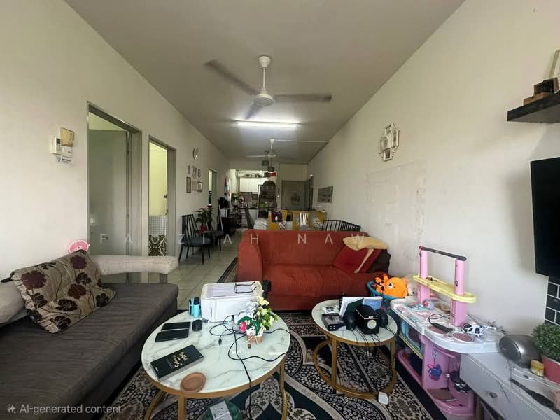 Apartment for Sale at Desa Mas Apartment - Fauziah Nawawi - Living Room - PropertyGuru.com.my