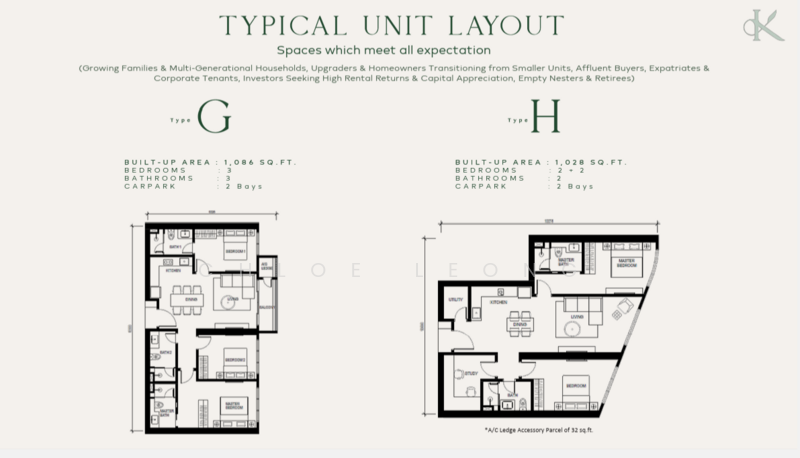 Servis Apartment untuk Dijual di Khaya Residences - Chloe Leong - PropertyGuru.com.my