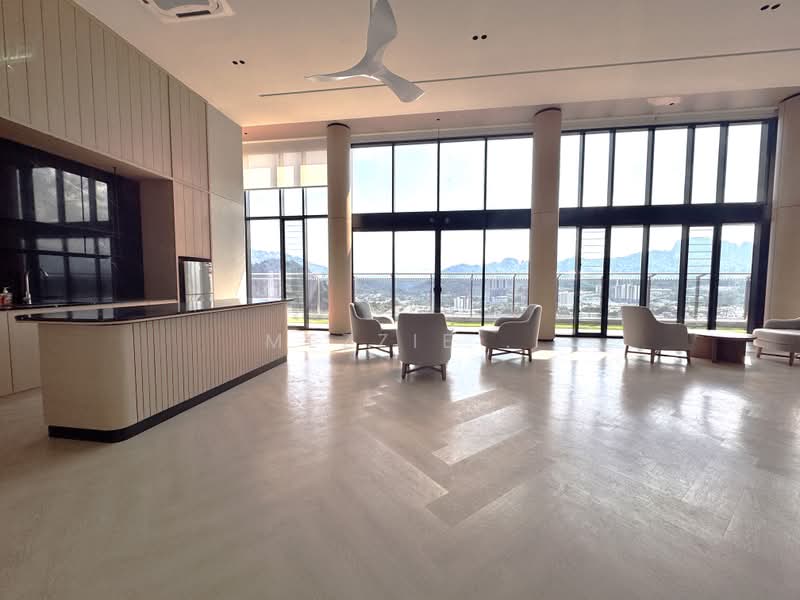 Servis Apartment untuk Disewa di Melawati : Park One - Mezzie . - Living Room - PropertyGuru.com.my