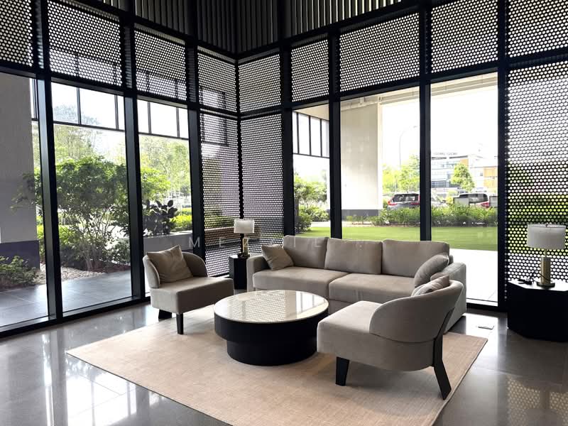 Servis Apartment untuk Disewa di Melawati : Park One - Mezzie . - Living Room - PropertyGuru.com.my