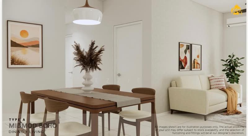 Servis Apartment untuk Disewa di Melawati : Park One - Mezzie . - Dining Room - PropertyGuru.com.my