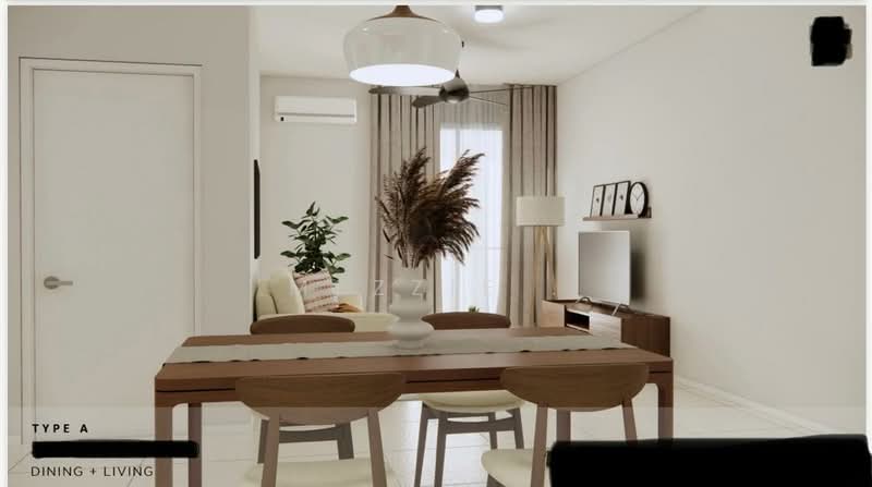 Servis Apartment untuk Disewa di Melawati : Park One - Mezzie . - Dining Room - PropertyGuru.com.my