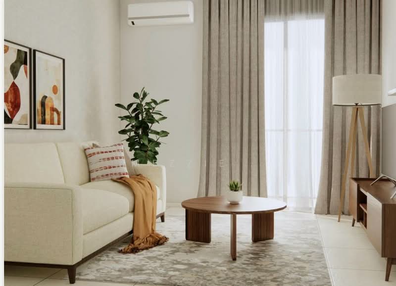 Servis Apartment untuk Disewa di Melawati : Park One - Mezzie . - Living Room - PropertyGuru.com.my