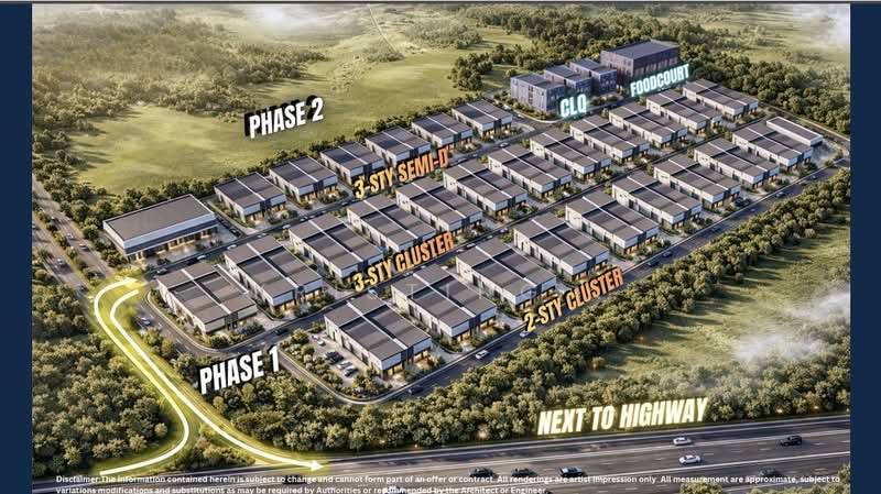 Cluster Factory for Sale in Tiara Industrial Park (Semenyih) - Kristing . - PropertyGuru.com.my