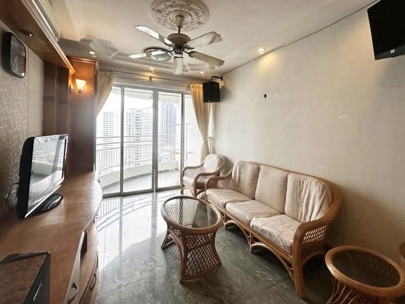 Condominium for Rent at Gurney Park Condominium - Amber Koay - Living Room - PropertyGuru.com.my