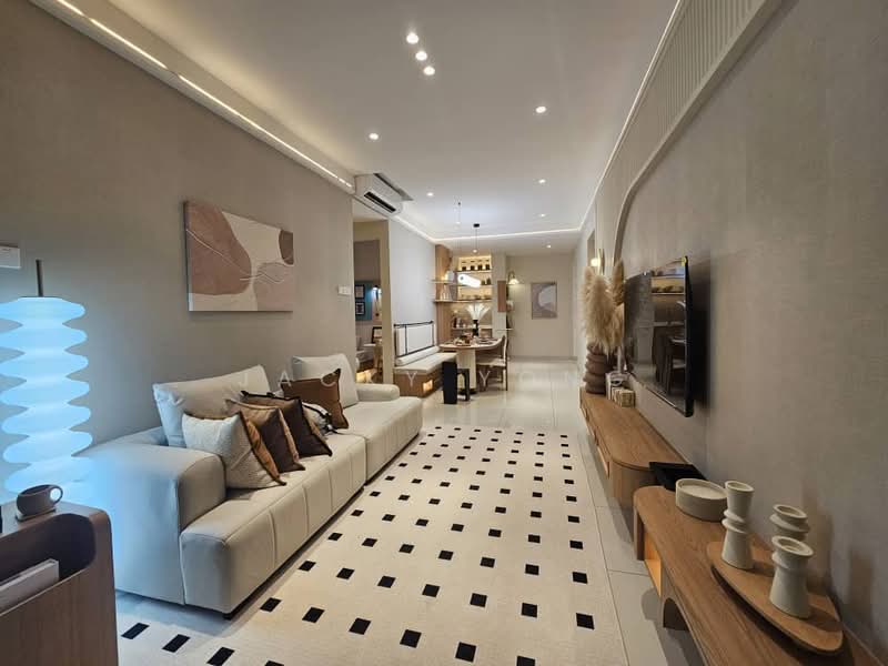 Service Residence for Sale at Gen Starz - Jacky Yong - Living Room - PropertyGuru.com.my