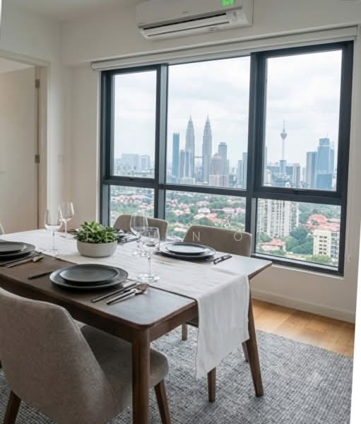 Kediaman Servis untuk Disewa di SOHO @ Zetapark - Stephen Ong - Dining Room - PropertyGuru.com.my
