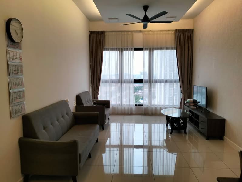 Servis Apartment untuk Disewa di Le Pavillion - S.C. Chan - Living Room - PropertyGuru.com.my