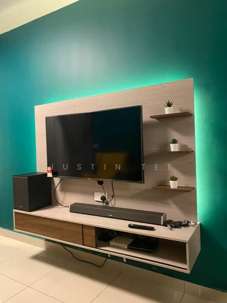 Servis Apartment untuk Disewa di Cerrado Residence @ Southville City - Justin Tee - Living Room - PropertyGuru.com.my