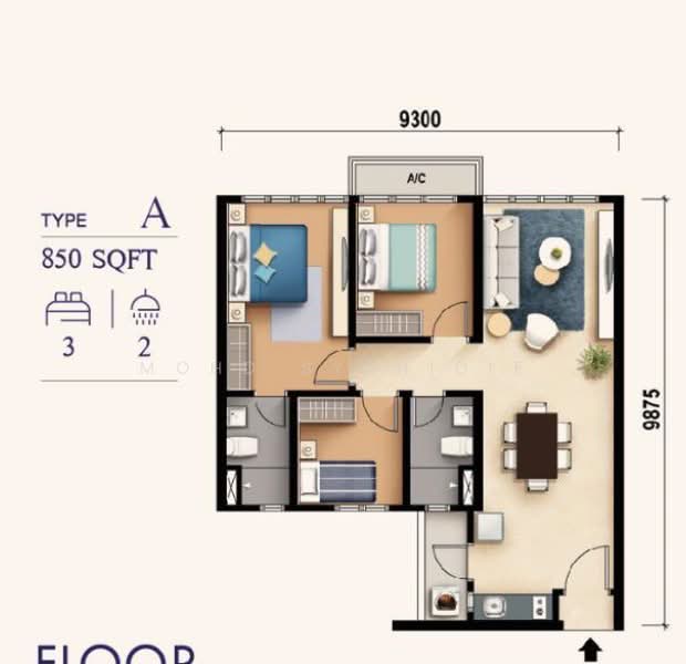 Servis Apartment untuk Dijual di M Astra - Mohd Syahidie - PropertyGuru.com.my