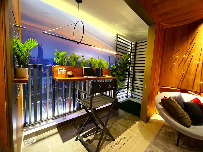 Servis Apartment untuk Dijual di M Astra - Mohd Syahidie - Balcony - PropertyGuru.com.my