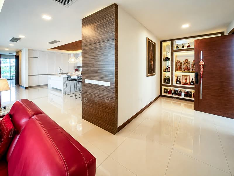 Condominium for Sale at Infinity Beachfront Condominium - Andrew Chong - Living Room - PropertyGuru.com.my