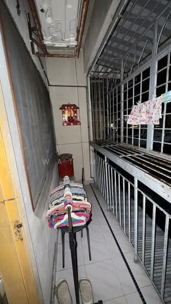 Flat for Sale at Lembah Maju Flat (RP1 RP2 RP3 RP4) - Wai Mun - Balcony - PropertyGuru.com.my