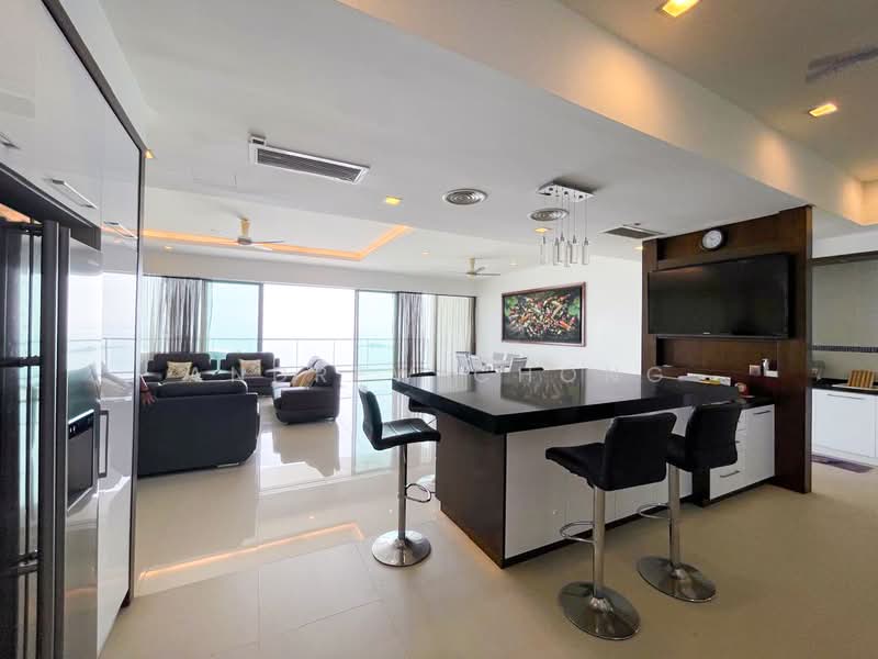 Condominium for Sale at Infinity Beachfront Condominium - Andrew Chong - Living Room - PropertyGuru.com.my