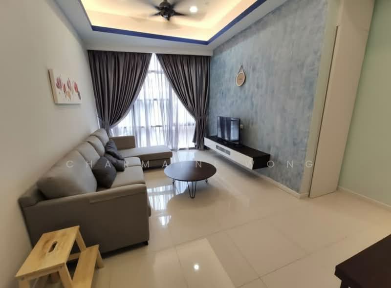 Servis Apartment untuk Disewa di The Azure Residences - Charmaine Wong - Living Room - PropertyGuru.com.my