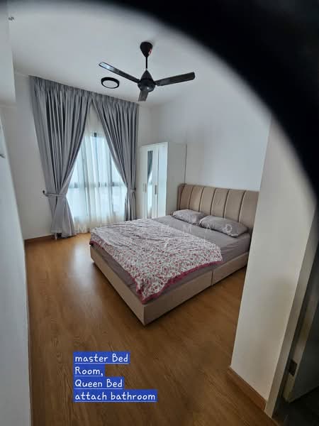 Servis Apartment untuk Disewa di Maya Bay Residences @ Gamuda Cove - Muhammad Amerul - Master Bedroom - PropertyGuru.com.my