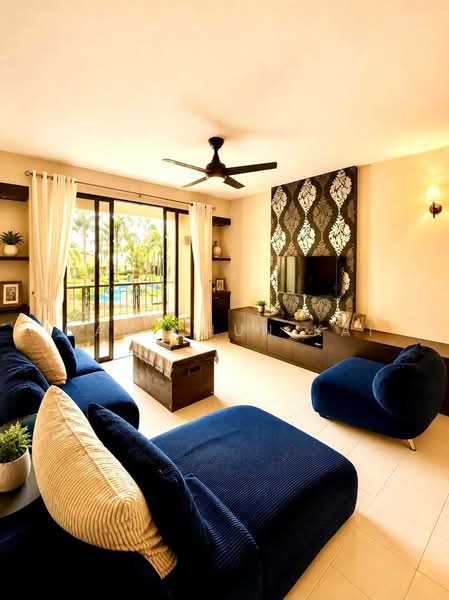 Kondominium untuk Disewa di Miami Green - Gan Chun Kai - Living Room - PropertyGuru.com.my