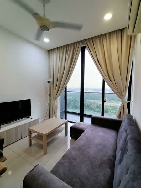 Service Residence for Sale at D'Pristine - Eva Siow - Living Room - PropertyGuru.com.my
