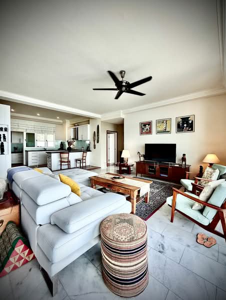 Condominium for Sale at Sri Golden Bay Condominium - Jeanette Hee - Living Room - PropertyGuru.com.my