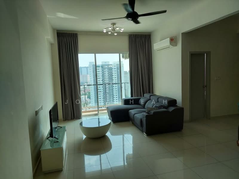 Servis Apartment untuk Disewa di Straits Garden Residence - Joey Cheah - Living Room - PropertyGuru.com.my