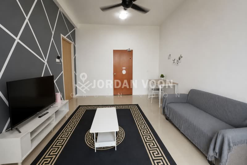 Condominium for Sale at Evoke Residence - Jordan Voon - Living Room - PropertyGuru.com.my