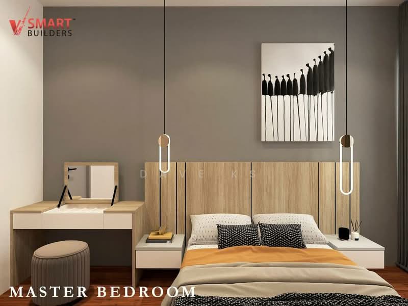 Servis Apartment untuk Dijual di Gaya Resort Homes - Dave KS - Master Bedroom - PropertyGuru.com.my