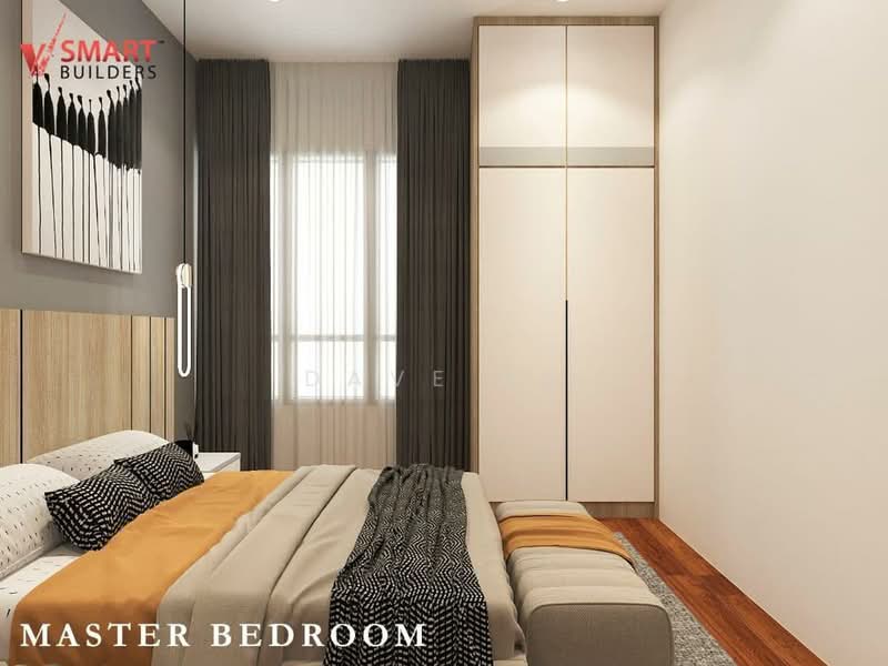 Servis Apartment untuk Dijual di Gaya Resort Homes - Dave KS - Master Bedroom - PropertyGuru.com.my