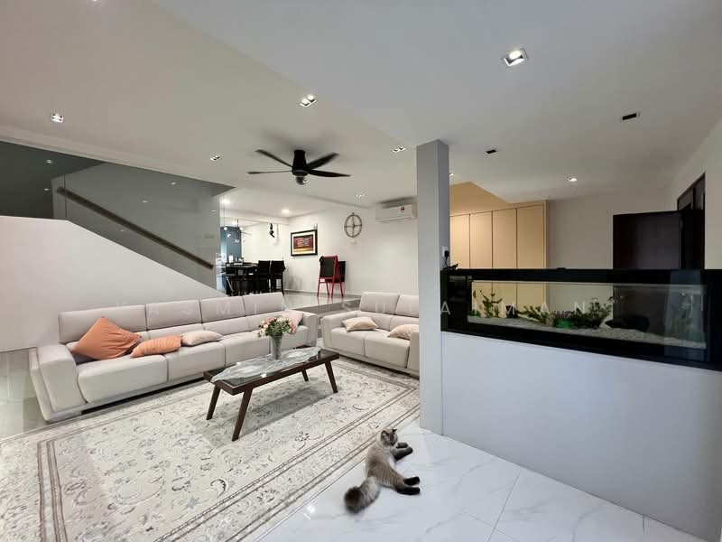 Rumah Teres untuk Dijual di Lembah Keramat (Ulu Kelang) - Yasmin Sulaiman - Living Room - PropertyGuru.com.my