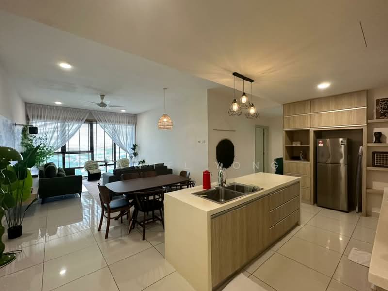 Service Residence for Sale at Southkey Mosaic - Daniel Yong - Living Room - PropertyGuru.com.my