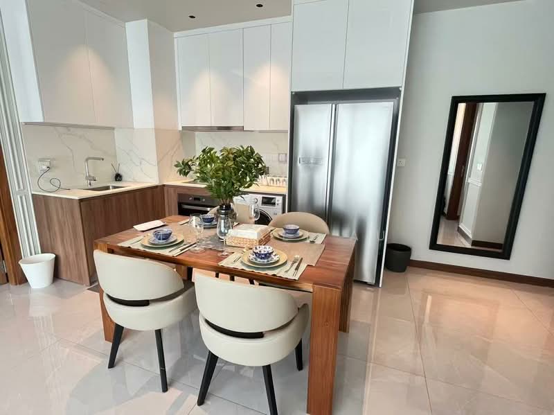 Servis Apartment untuk Disewa di Core Residence @ TRX - Michael Au - Kitchen - PropertyGuru.com.my