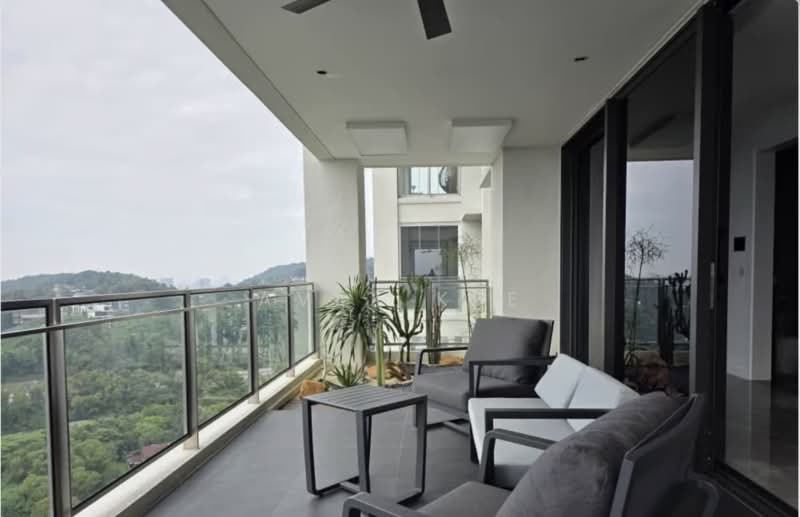 Servis Apartment untuk Dijual di The Park Sky Residence - Avex Kee - Balcony - PropertyGuru.com.my