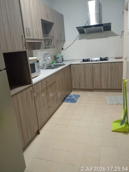 Kondominium untuk Disewa di Aman Heights Condominium - Hanz Low - Kitchen - PropertyGuru.com.my