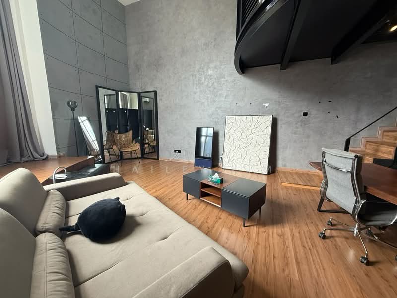 Service Residence for Rent at SOHO @ Empire City - Hailey Lim - Living Room - PropertyGuru.com.my