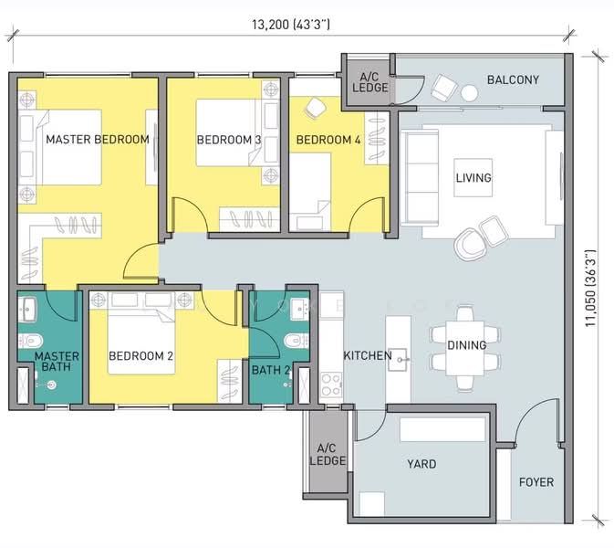 Servis Apartment untuk Dijual di Residensi Ava @ Kiara Bay - Lau Yoke Kok - PropertyGuru.com.my