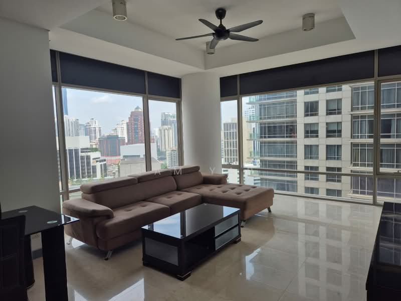 Condominium for Sale at Pavilion Residences - Sam Yap - Living Room - PropertyGuru.com.my