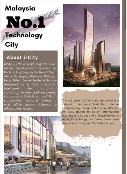 Pejabat untuk Dijual di I-City (Shah Alam) - Christine Tan - PropertyGuru.com.my