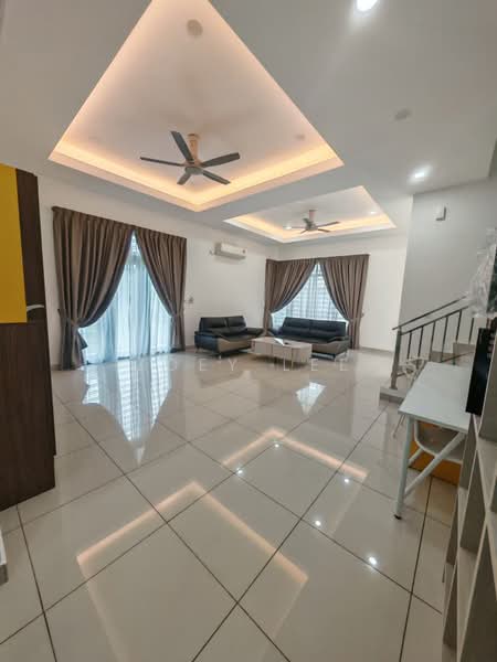 Cluster House for Sale in Kulai (Johor) - Zoey Lee - Living Room - PropertyGuru.com.my