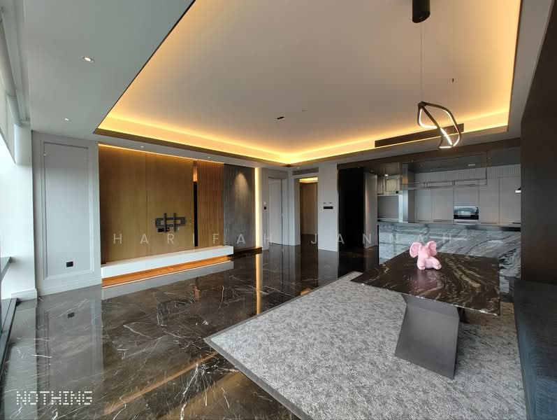 Service Residence for Sale at St Regis - Sharifah Jannah - Living Room - PropertyGuru.com.my