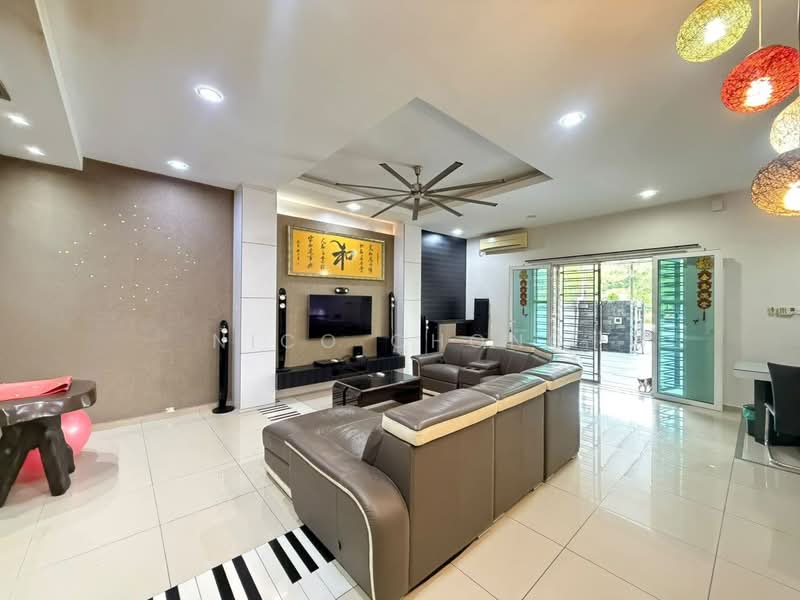 Rumah Teres untuk Dijual di Bandar Seri Alam (Masai) - Nico Chong - Living Room - PropertyGuru.com.my