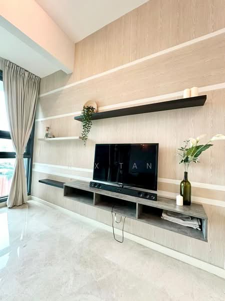 Service Residence for Rent at Vogue Suites One - Rex Tan - Living Room - PropertyGuru.com.my