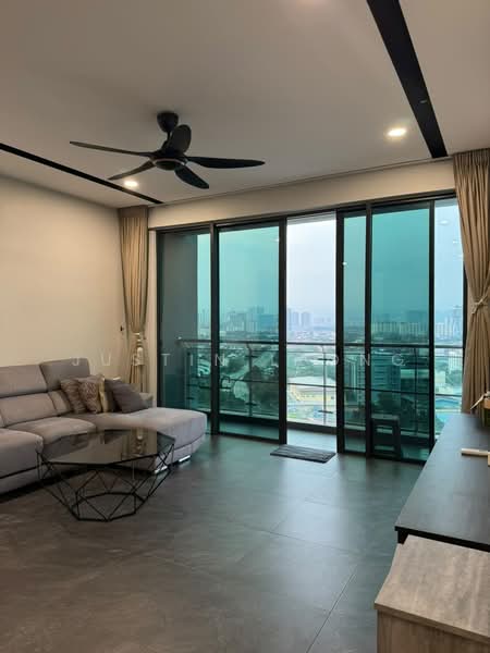 Service Residence for Sale at East Parc @ Manjalara - Justin Leong - Living Room - PropertyGuru.com.my
