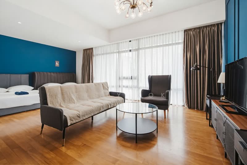 Service Residence for Rent at Anggun Residences - Kelly Kok - Living Room - PropertyGuru.com.my