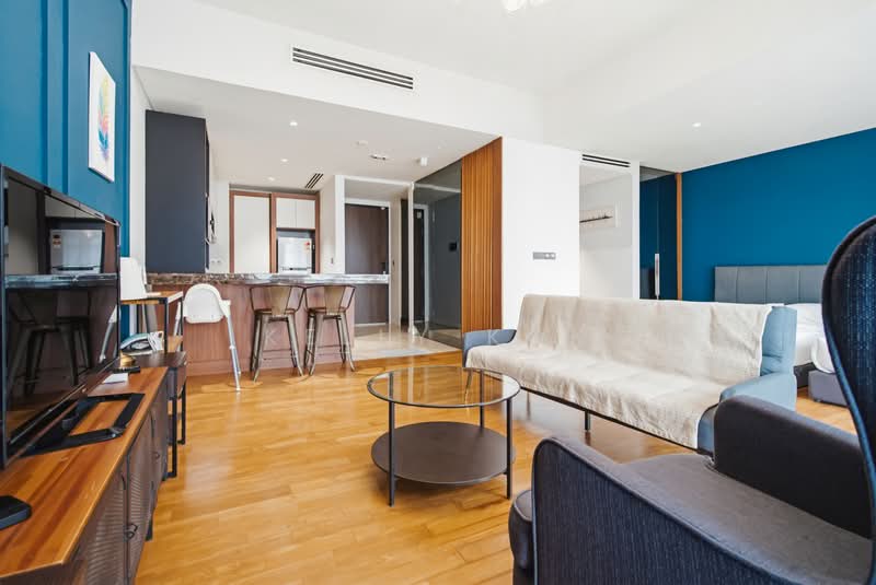 Service Residence for Rent at Anggun Residences - Kelly Kok - Living Room - PropertyGuru.com.my