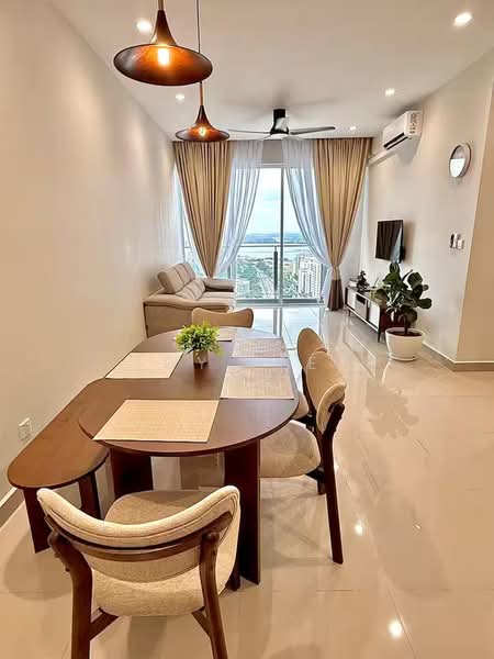 Service Residence for Rent at Vista Tiara (MBW Bay) - CY LEE - Living Room - PropertyGuru.com.my
