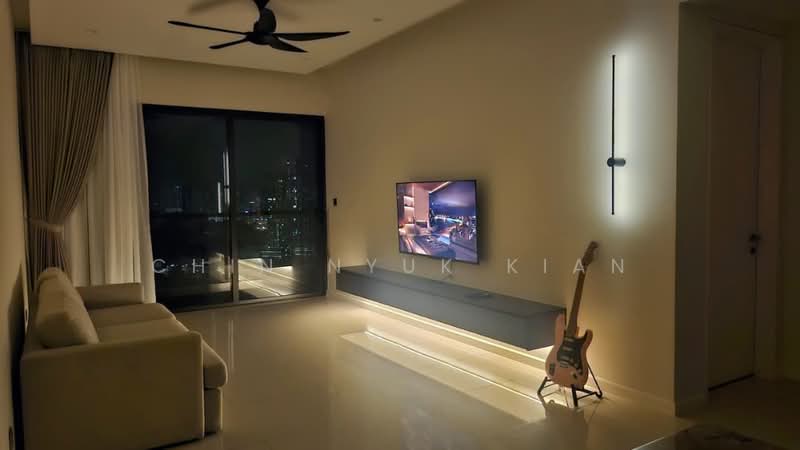 Service Residence for Rent at Duta Park Residences - Chin Nyuk Kian - Living Room - PropertyGuru.com.my